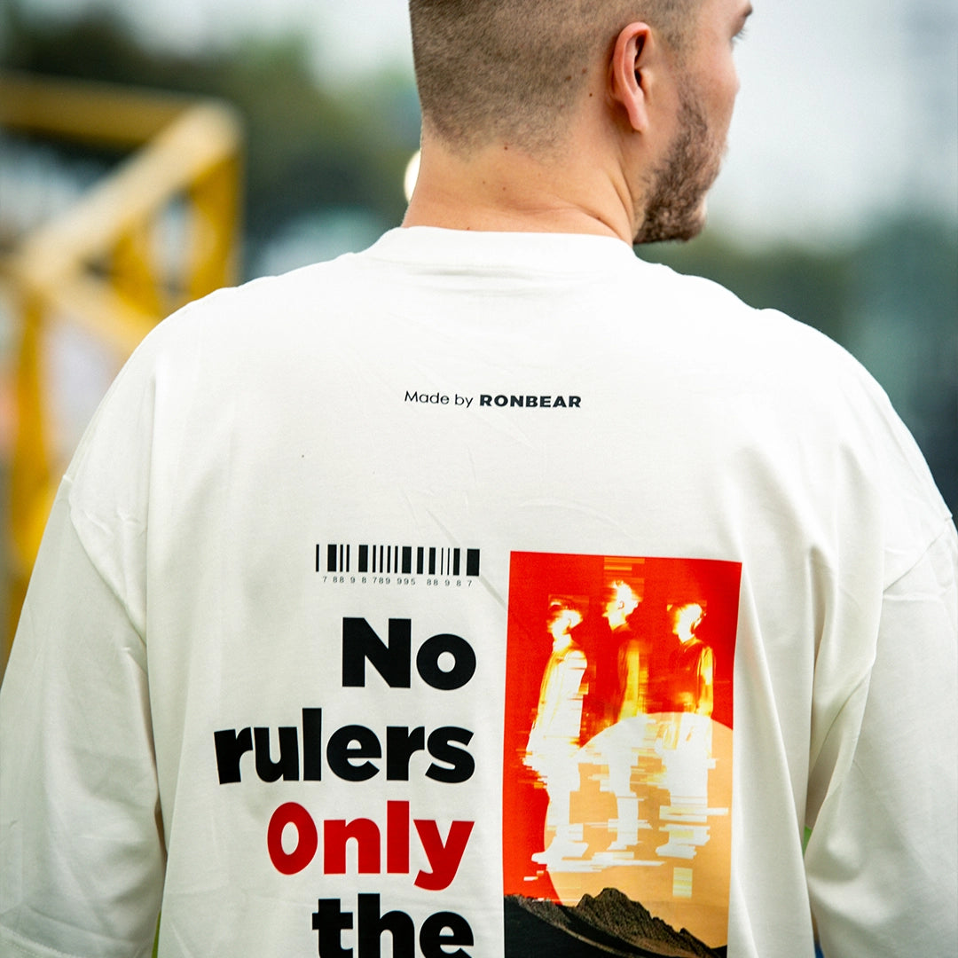 Camiseta Oversize No Rulers