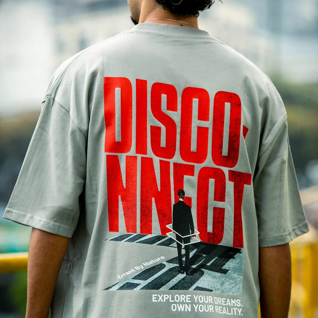 Camiseta Oversize Disconnect